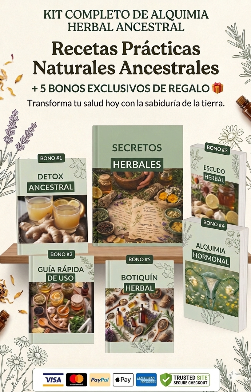 Alquimia Herbal Ancentral: +150 Recetas Prácticas Naturales